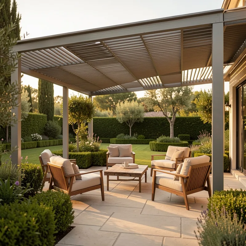 Terrasse couverte : valoriser un bien immobilier